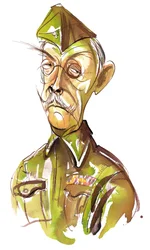 Clive Dunn als Lance-Corporal Jack Jones in der BBC-Fernsehkomödie Dads Army